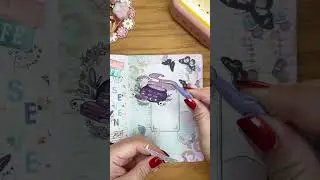 ASMR | Witch Theme | #Scrapbooking #shorts #scrapbooking #asmr #satisfying