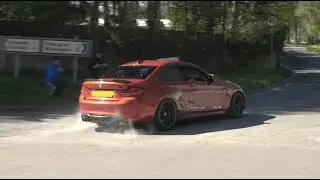 Cars Leaving The Fast Show In Style! Pt 1 ft R35 GTR's, BMW M's, Audi Rs's, Subarus extc