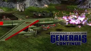 Nuke vs Flame | GENERALS CONTINUE 2.52 | Command and Conquer Generals Zero Hour