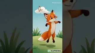 fox dance  #kidsvideo #animalvideos #bunny #cartoonforkids #bedtime #calmanimation #kidslearning