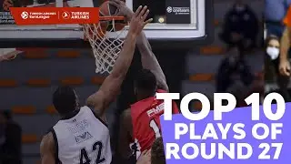 Top 10 Plays | Round 27 | Turkish Airlines EuroLeague