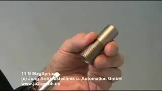 #02 - MagSpring&reg; magnetische Federn lassen Massen schweben!