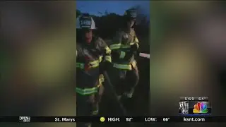 CAUGHT ON VIDEO: Local fire chief gets into a fight during fire