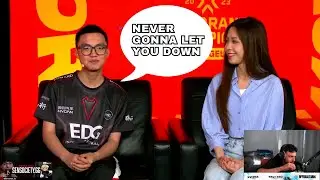 EDG ZmjKK (KangKang) Speaks English.