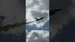 Thunderbird jet flying very slow#aviation#youtubeshorts