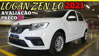 LOGAN 2021 ZEN 1.0 | PRE&Ccedil;O | AVALIA&Ccedil;&Atilde;O | TESTE DRIVE | &Eacute; BOM PARA UBER? CONSUMO