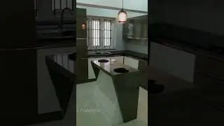 Elegant Kitchen Interior By Ar Praseetha #shorts |House Tour| Home Decor|Architecture | Construction