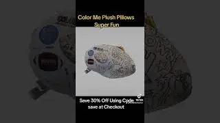 Color Me Plush Pillows.                  www.busybeeztoybox.org