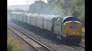 DPS D9009 on 'The Welsh Central Liner' @ Severn Tunnel Junction + Gloucester