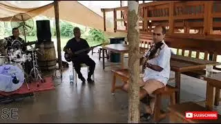 Carlos and Friends Band Goa Playing Live at a Event in Restaurant in Benaulim 