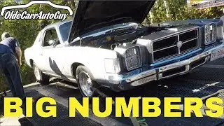 DYNO TEST MY 1979 CHRYSLER CORDOBA  AT ROCKWOOD PARK SAINT JOHN NEW BRUNSWICK
