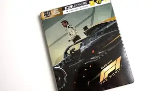 F1: The Movie 4K Blu-ray Limited Steelbook openbox