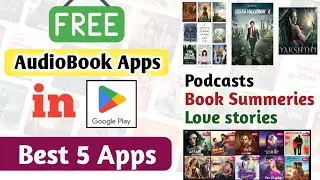 Free Audio Book Apps - Best 5 Audiobook Apps In Play store | best Audio book Apps  in play Store |