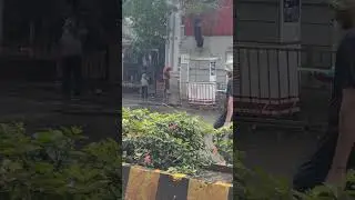 waterlogging at  Veera desai road, andheri West