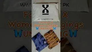 FACTORY X Women Gym Leggings Unboxing || Factory X Women Activewear || Gym Wear For Women In Pak