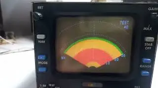 RADAR Bendix RDR-160 Colorido