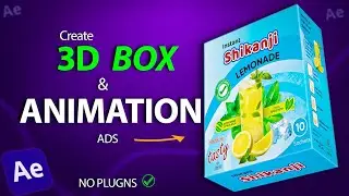 CREATE Amazing 3D Product Box Animations in After Effects (Very Easy)