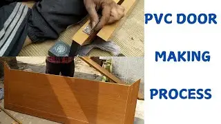 How to make PVC DOOR,full process||Pvc Door making process