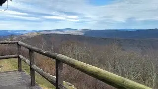 Hike in George Washington National Forest to High Knob Fire Tower, WV and VA