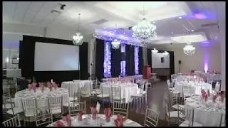 Mississauga AV Production Setup at Le Treport Banquet Hall