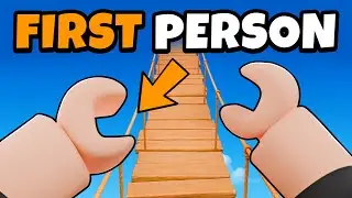 HOW TO MAKE A PLAYER BE IN FIRST PERSON | Roblox Studio (SPRINT & MOUSE UNLOCK)