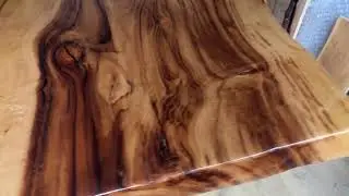 Large Waney Edge/Live Edge Oak Dining Table