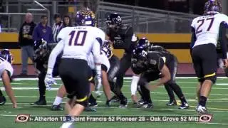 Amador Valley at Antioch Football - NCS Playoffs