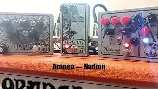 Aranea TriOctaFuzz + Nadion Phaser + Her Iris Flanger = peso psicod&eacute;lico espacial!!!