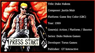 Duke Nukem (GBC) [Soundtrack in FULL HD & 320 KBPS]