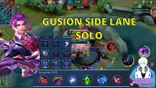 Gusion Best Build and Emblem 2020 - 2021 [Side Lane Gusion Gameplay]