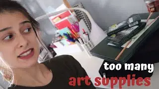 ART WORK SPACE / DESK TOUR (December 2019)