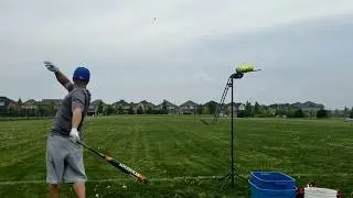 Louisville Slugger Apex Soft Toss Machine and the Super Z1000 Balanced