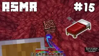 Minecraft ASMR #15 - Netherite Blast Mining! | ⌨️ Keyboard + Mouse Sounds