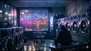 Neon Spin Cycle | Neon Night Lofi Pop (Official Lyric Video)
