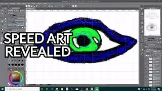 The Hidden Beauty of Peacock Eye in Speed Art