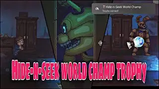 Руководство по трофею чемпиона мира в прятках для Fnaf Into the Pit. Все подробности и местополож...