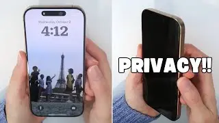 UltraGlass Privacy Screen Protectors for iPhone 16 Pro + Pro Max | Full Demo + Review