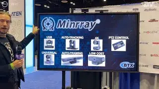 InfoComm 2021: Minrray Showcases Array of Minrray Cameras on the BTX Stand
