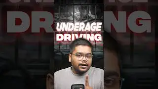The Underage Driving Problem In India 😱 #shorts #india #informative #hindi #driving #illegal #cars24