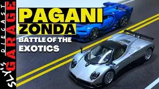 MINI GT Pagani Zonda F | Bugatti Vision Gran Turismo | 1/64 Diecast Cars Unboxing