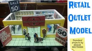 Retail outlet model #retailstore #retail #retailinnovation #retailindustry #innovativeproject #tlm