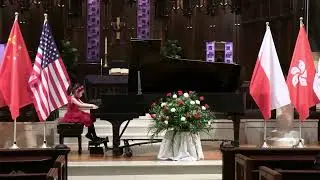 XVI Chopin International Piano Competition Hartford, CT-Olivia Li, category 