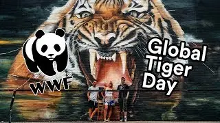 WWF - Global Tiger Day - Graffiti Mural