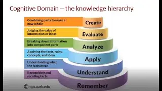 OD2   Cognitive Domain - the knowledge hierarchy