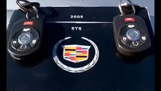 2005 Cadillac STS4 key fob programming.