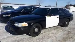 Ex-Police Vehicles Detailed