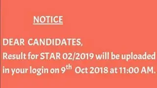 Indian Air force group x,y (02/2019) result date and time 2018