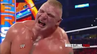 Brock Lesnar Vs Triple H Summerslam HD Full Match Highlights