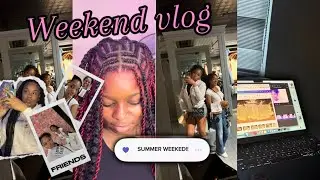 REALISTIC SUMMER WEEKEND VLOG: Clients, food, friends , mall, cleaning, chitchat&hellip;🌺#vlog #weekend
