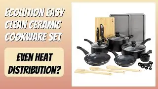 REVIEW (2026): Ecolution Easy Clean Ceramic Cookware Set. Features